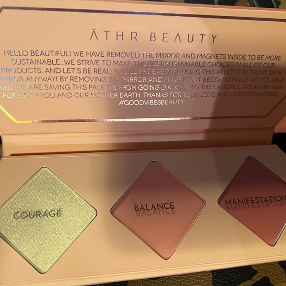 Other - ĀTHR Beauty Eyeshadow Palette